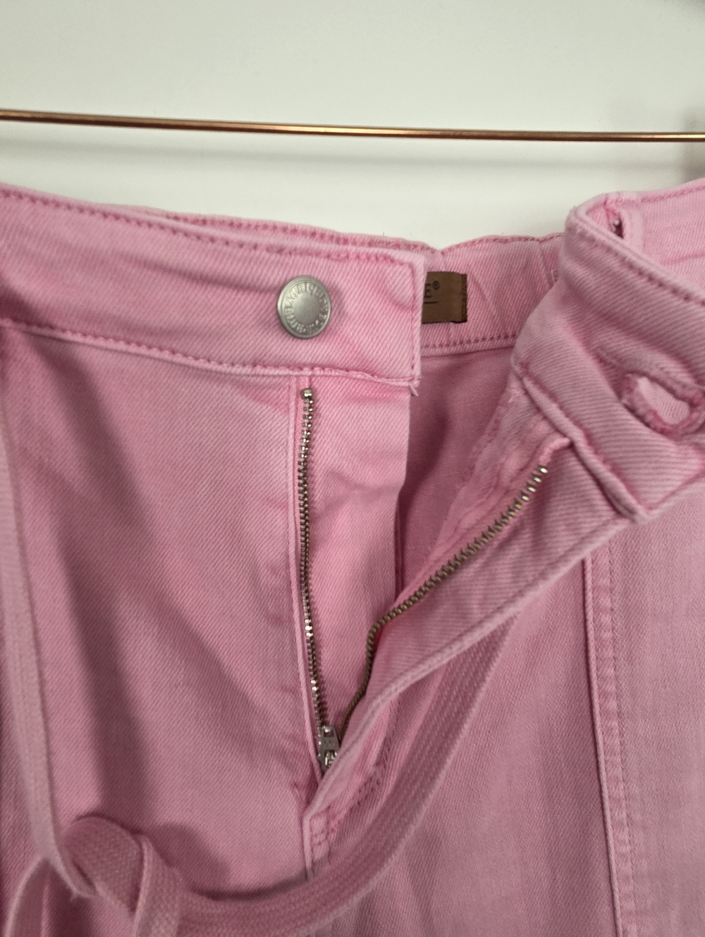 Judy Blue Pink Drawstring Jogger Pants - Picture 9 of 15